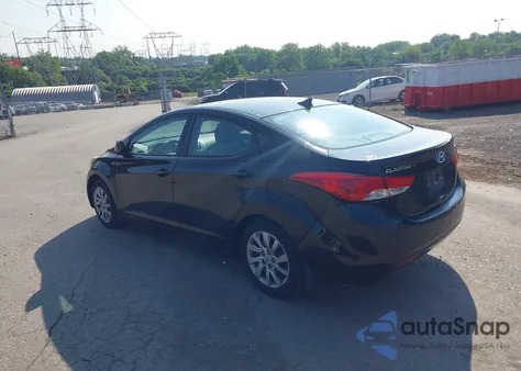 2013 Hyundai Elantra Gls z USA, uszkodzony, nr VIN KMHDH4AEXDU626189